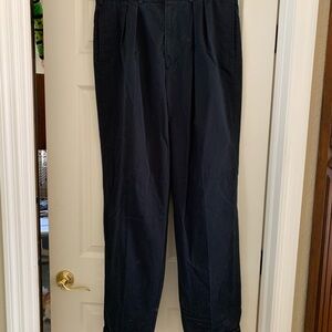 Haggar Black Label Men's Classic Navy Dress Trousers